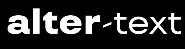 Alter-text
